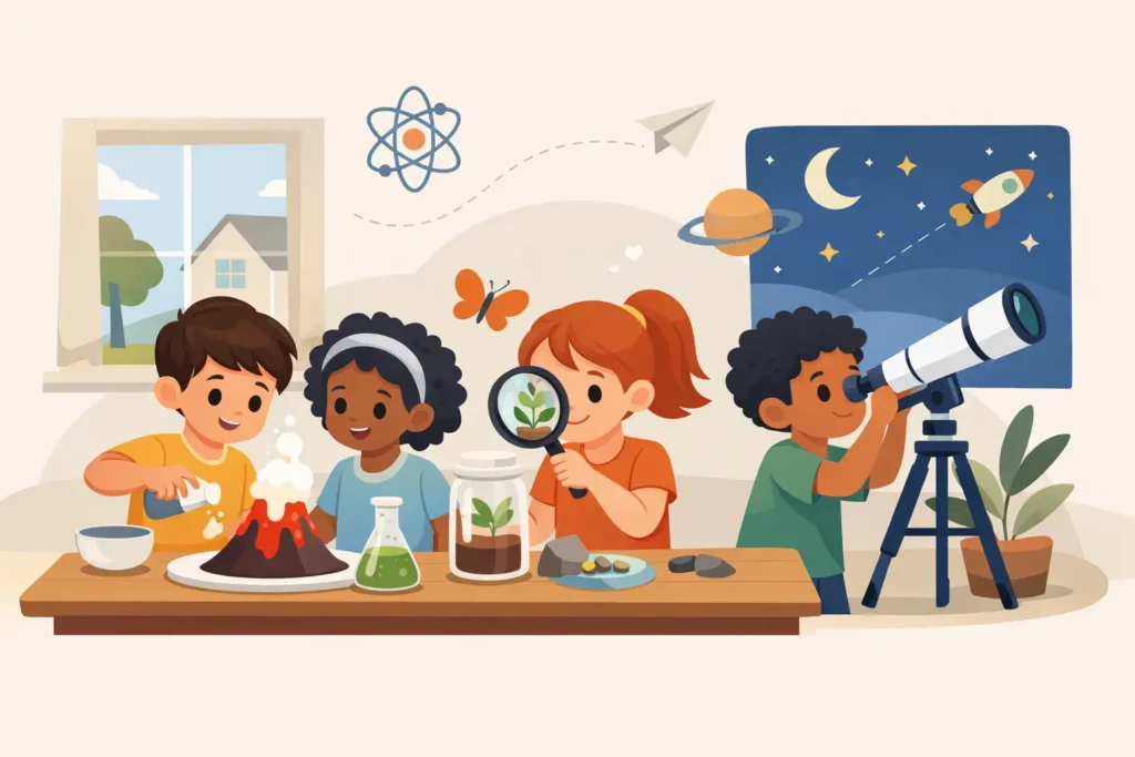 12 Preschool Science Activities at Home