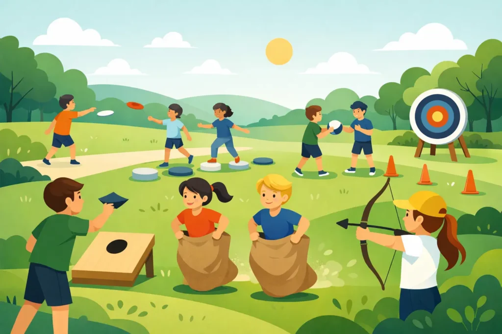 15 Outdoor Games for Kids That Build Skills