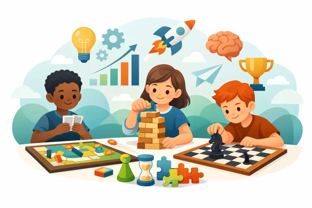 12 Board Games for Kids That Build Skills