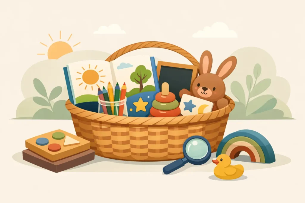 15 Preschool Morning Basket Ideas