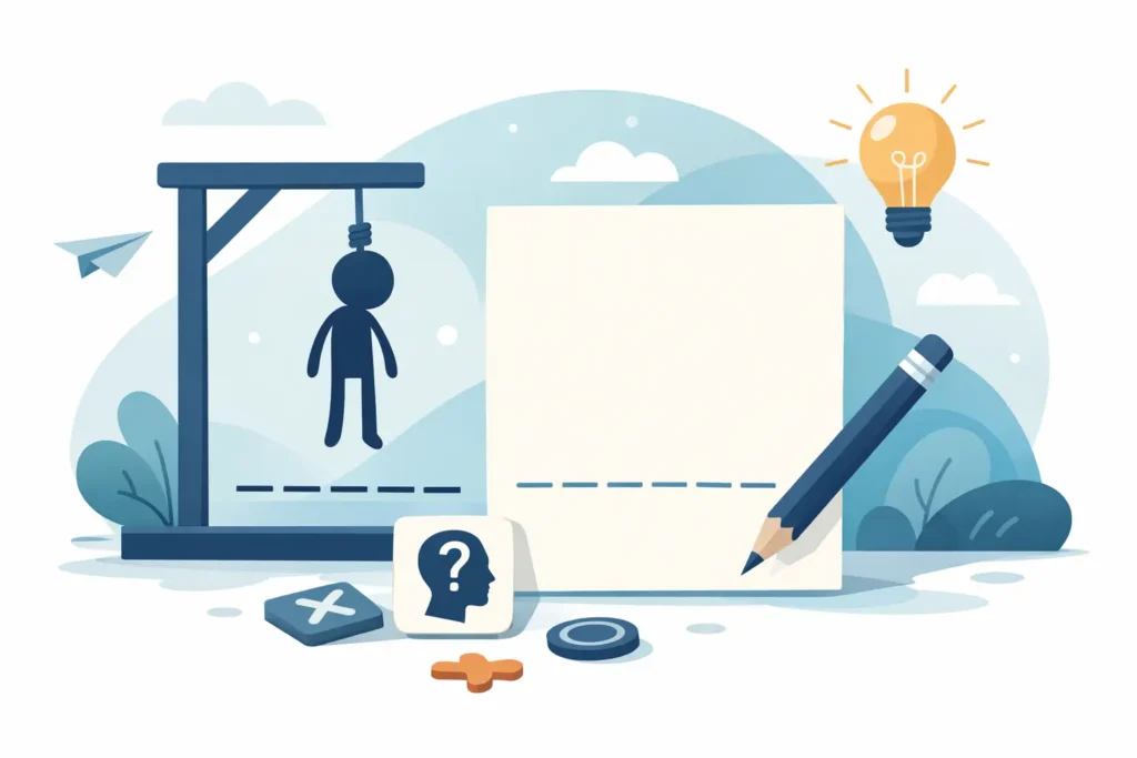 Childhood Games: How to Play Hangman