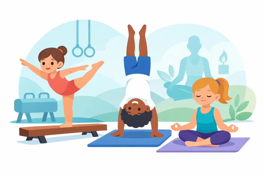 Fitness Activities for Kids Like Gymnastics and Yoga