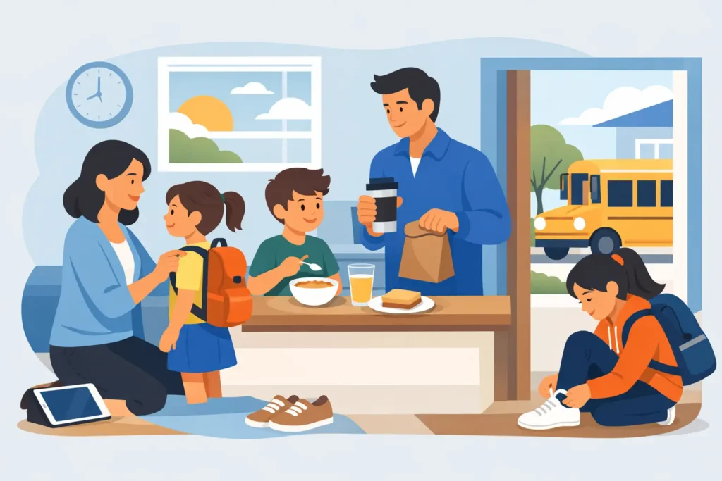A Parent’s Guide to School Morning Routines